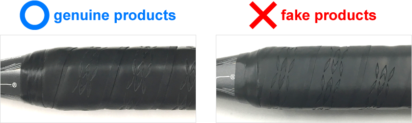 4: Texture and pattern of grip tapes